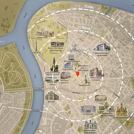 דירה Colored Happiness 115m2 With Balcony Old Town