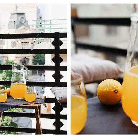 Colored Happiness 115m2 With Balcony Old Town דירה בלגרד