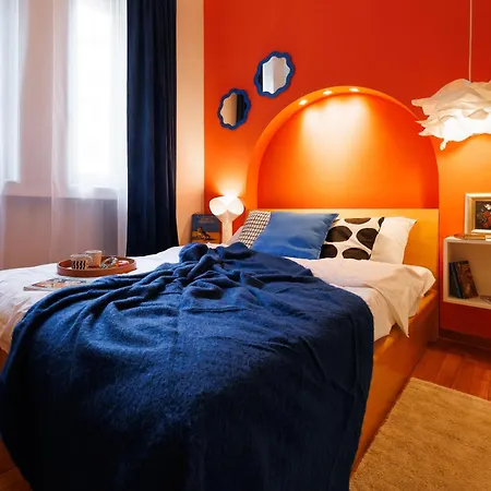 Colored Happiness Old Town Renovated Apartment