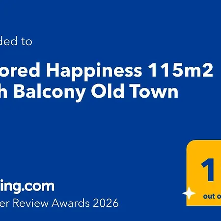 Apartamento Colored Happiness 115m2 With Balcony Old Town